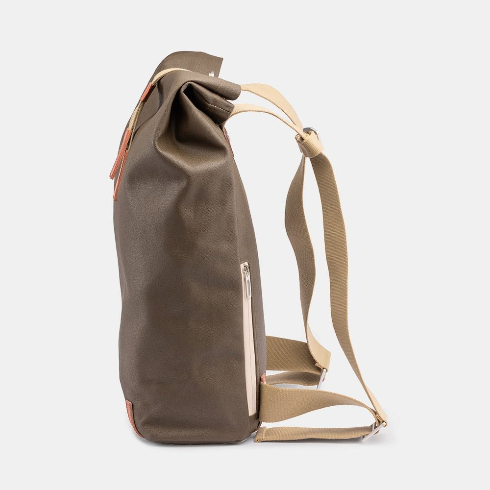 Backpack BROOKS PICKWICK COTTON CANVAS 26L Brown