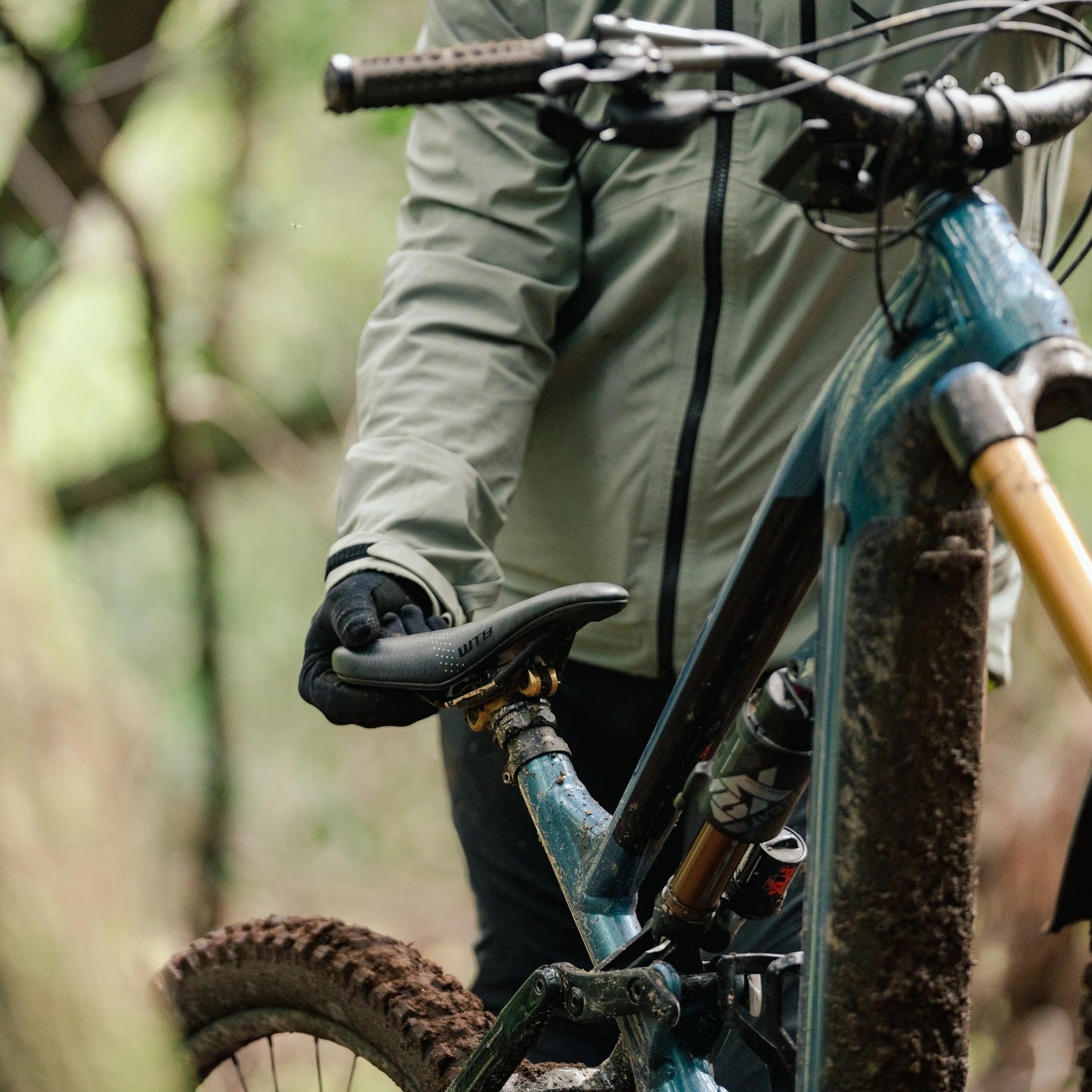 Saddle WTB DEVO W/PICKUP Rails CrMo