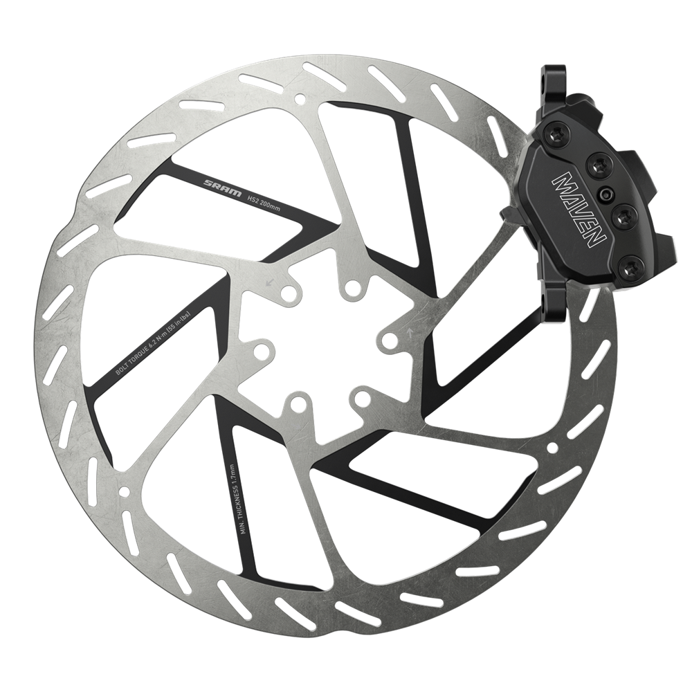 SRAM MAVEN SILVER B1 rear brake Black