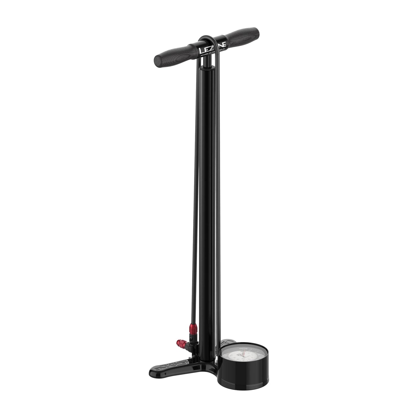 LEZYNE ALLOY FLOOR DRIVE 3.5 Foot Pump Black