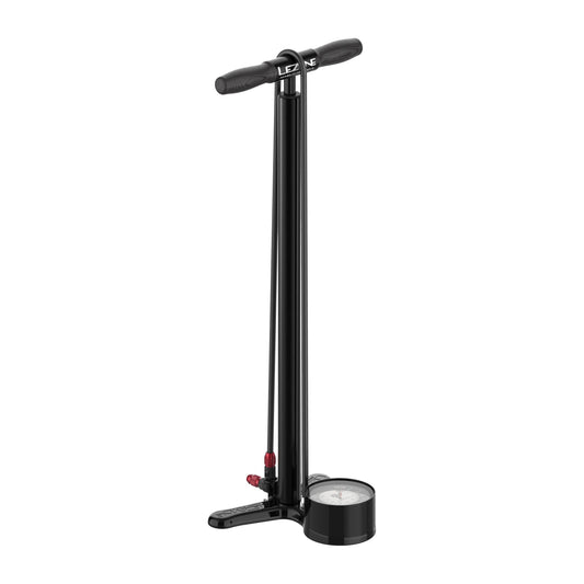 LEZYNE ALLOY FLOOR DRIVE 3.5 Foot Pump Black