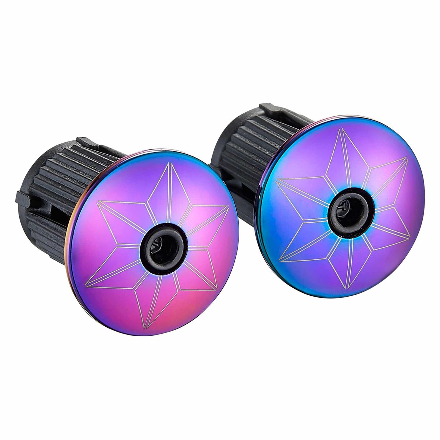 SUPACAZ SUPER STICKY KUSH STAR FADE Handlebar Tape, Black/Multicolor