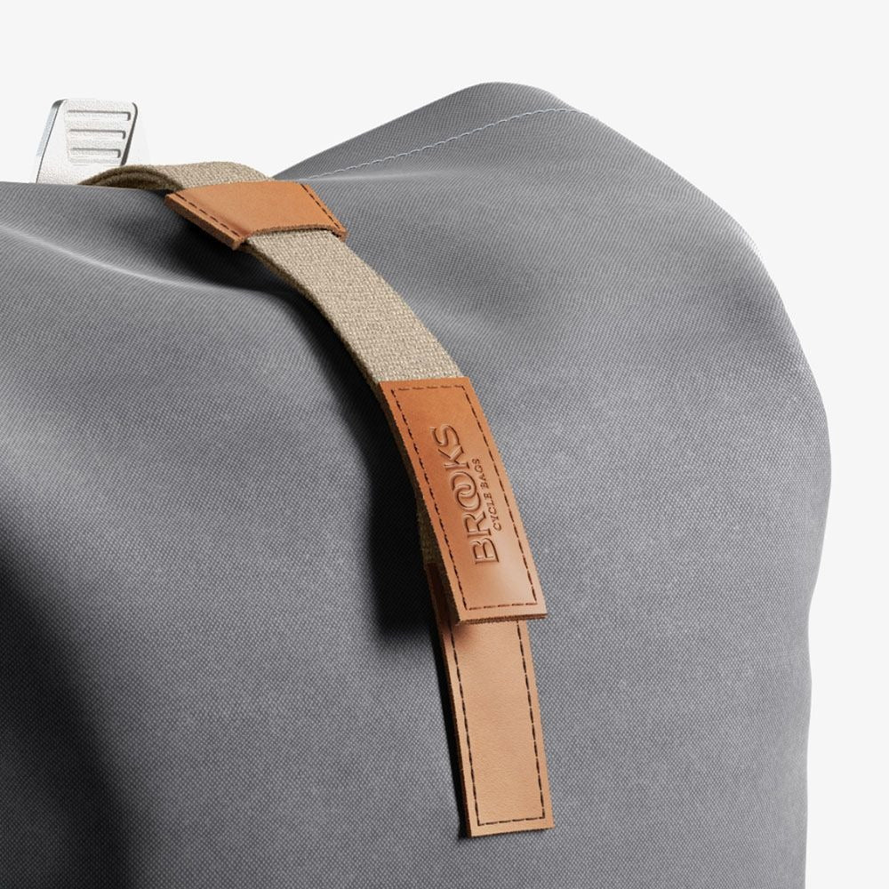 Backpack BROOKS PICKWICK COTTON CANVAS 26L Grey