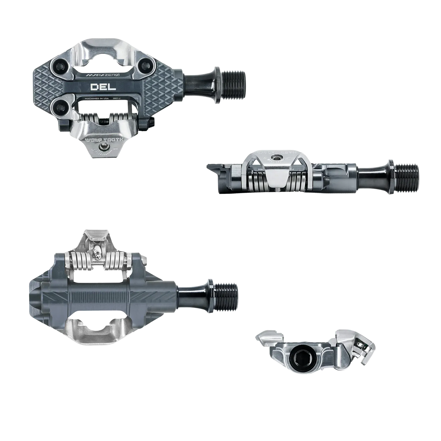 WOLF TOOTH MKØ DEL GRAVEL CLIPLESS pedals