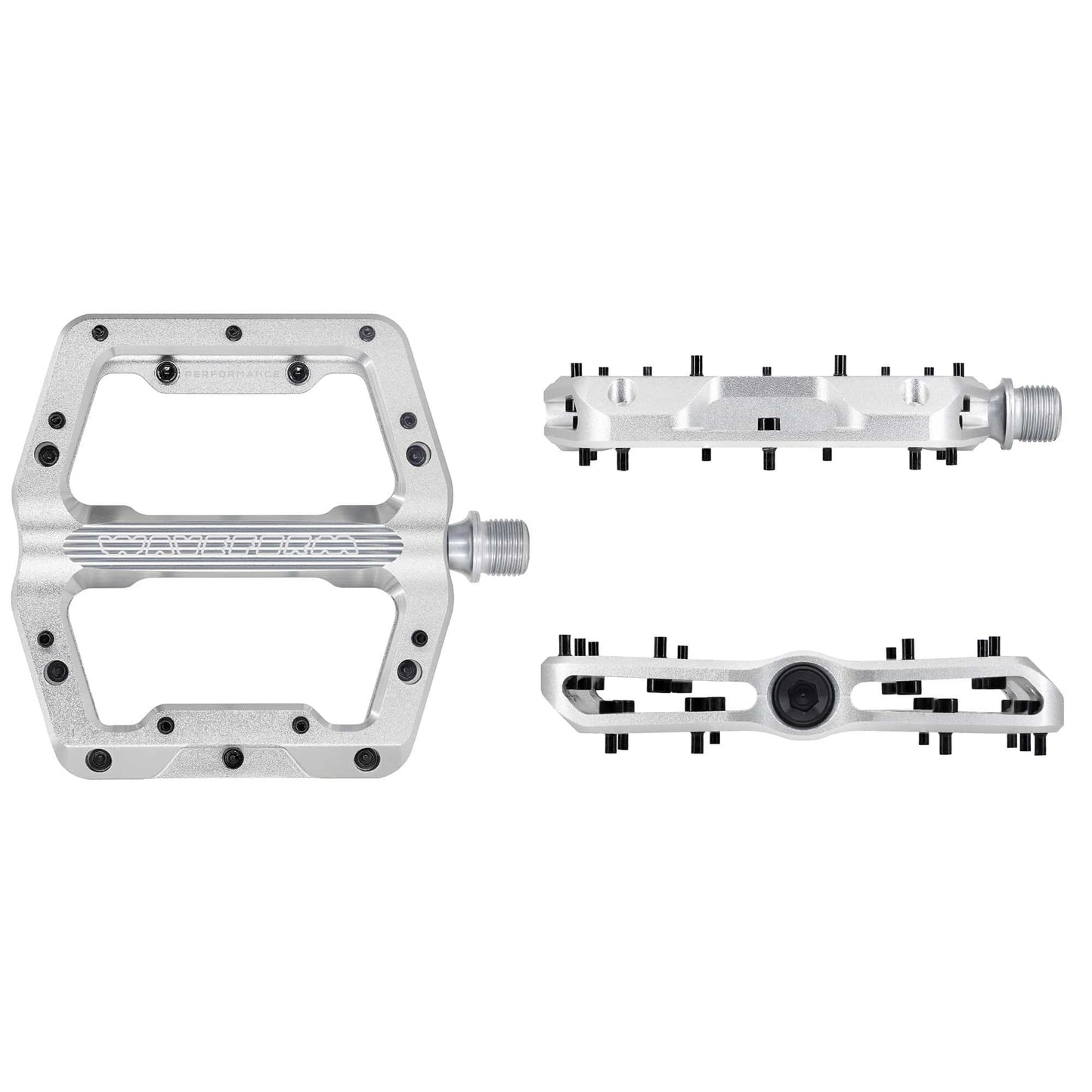 WOLF TOOTH WAVEFORM PERFORMANCE Flat Pedals, Silver