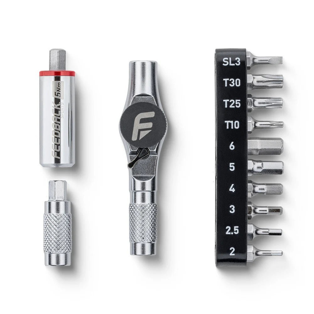 FEEDBACK SPORTS Reflex 5 Nm Mini Ratchet and Torque Extension Set