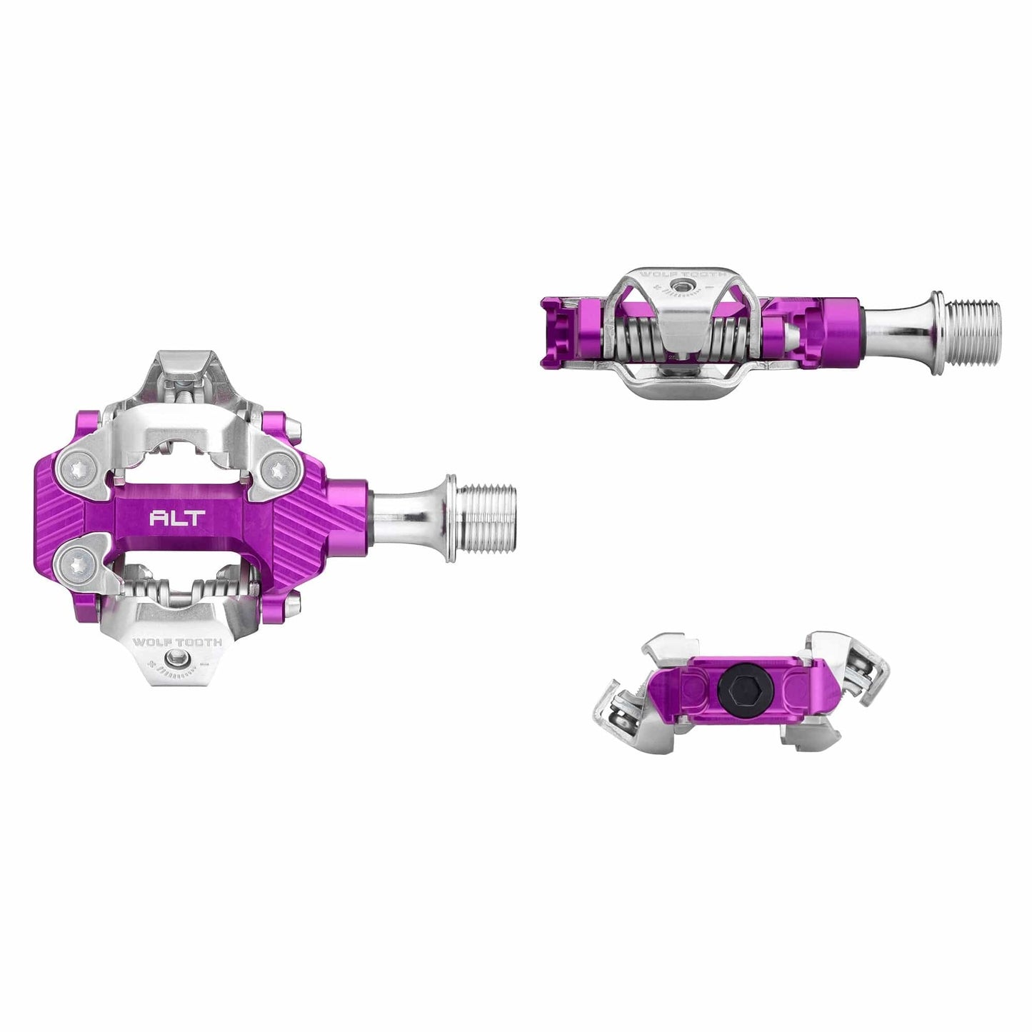 WOLF TOOTH ALT XC Clipless Violet pedals