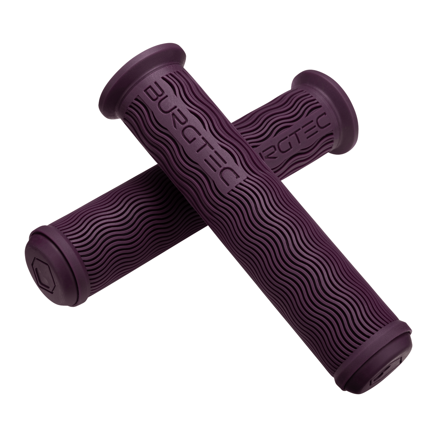 BURGTEC THE BARTENDER PRO VERO SANDLER SIGNATURE Lock-On Grips Purple