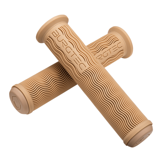 BURGTEC THE BARTENDER PRO VERO SANDLER SIGNATURE Lock-On Grips Cream