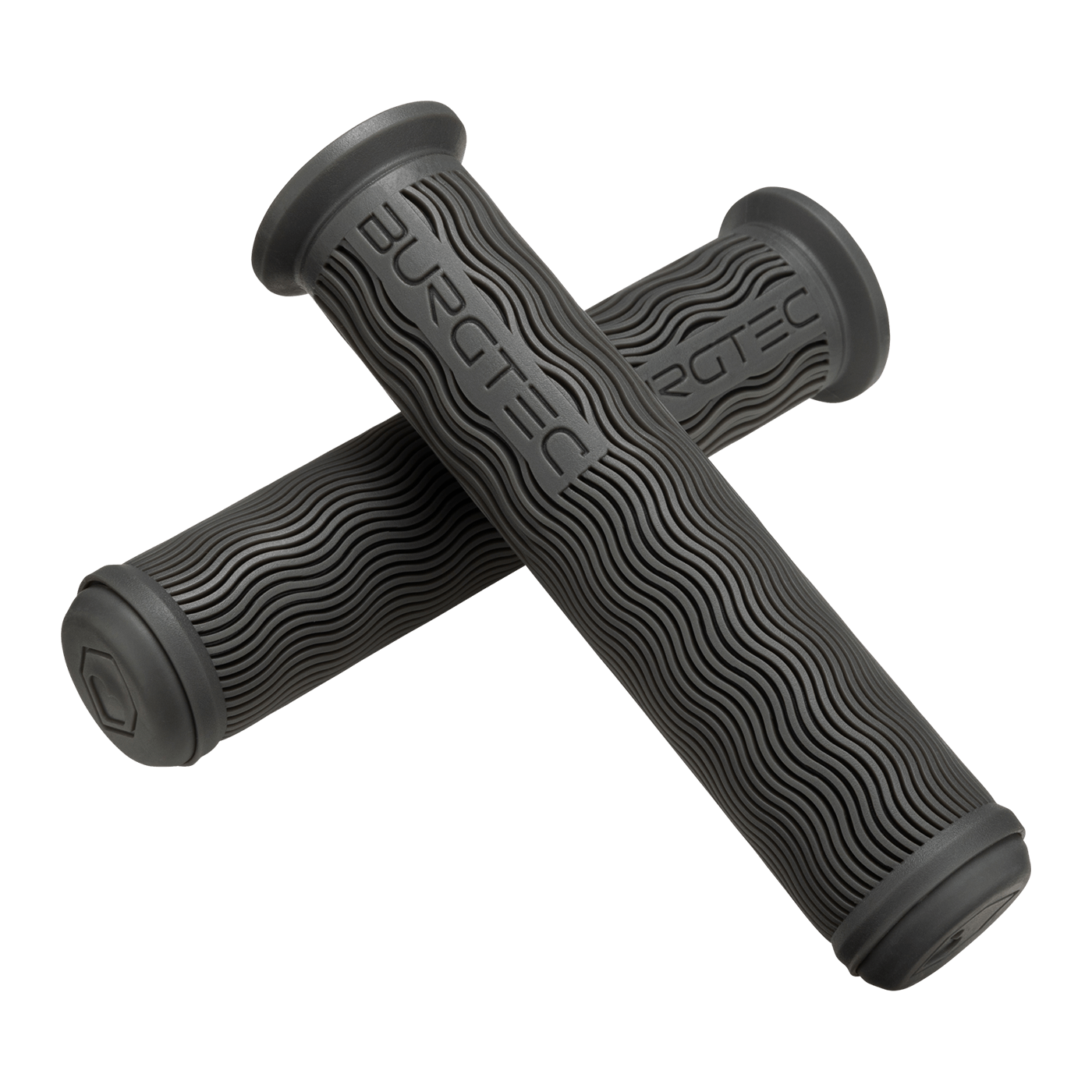 BURGTEC THE BARTENDER PRO VERO SANDLER SIGNATURE Lock-On Grips Grey