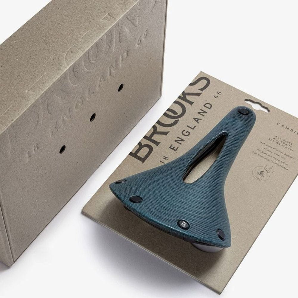 Saddle BROOKS CAMBIUM C17 CARVED Blue