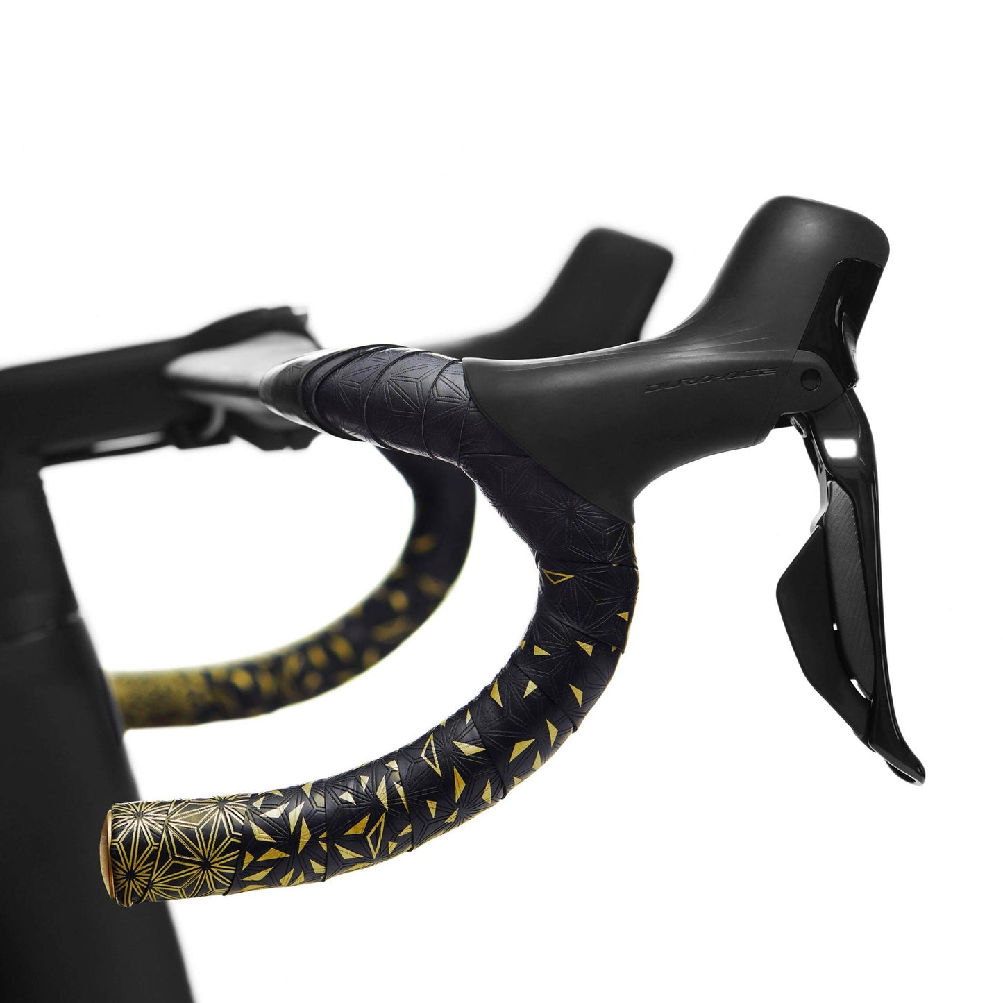 SUPACAZ SUPER STICKY KUSH STAR FADE Handlebar Tape, Black/Gold