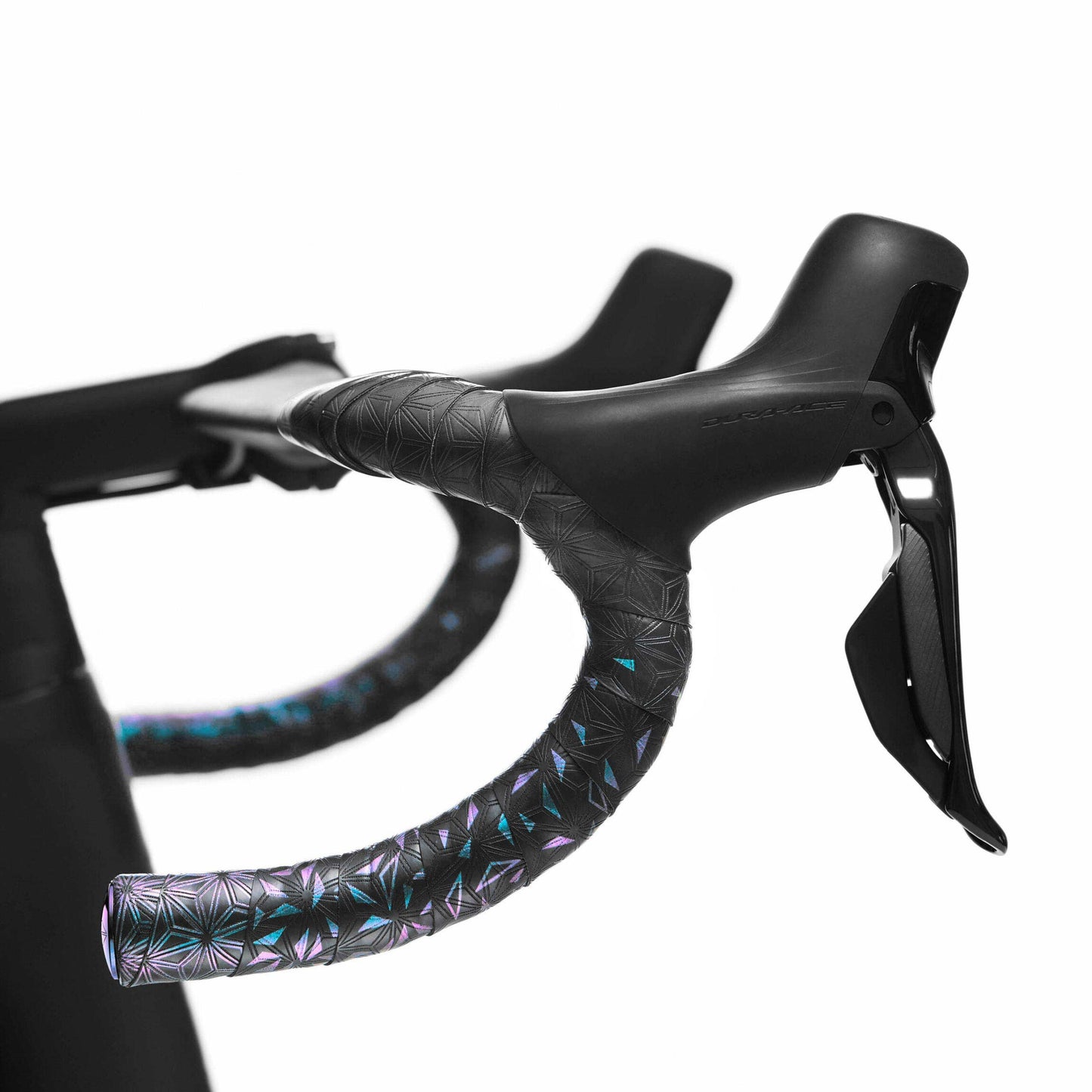 SUPACAZ SUPER STICKY KUSH STAR FADE Handlebar Tape, Black/Multicolor