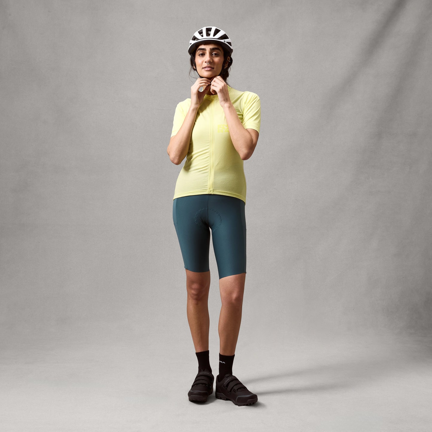 ENDURA ALLTRACK RIDE Women's Teal Bib Shorts
