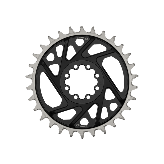 SRAM XX DH T-TYPE EAGLE 7V Direct Mount Offset 6mm Black Mono chainring
