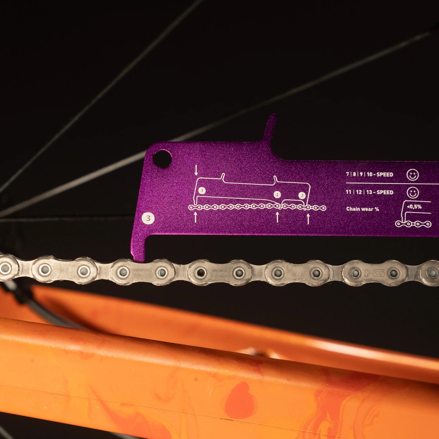 DYNAMIC Chain and Disc Wear Monitor