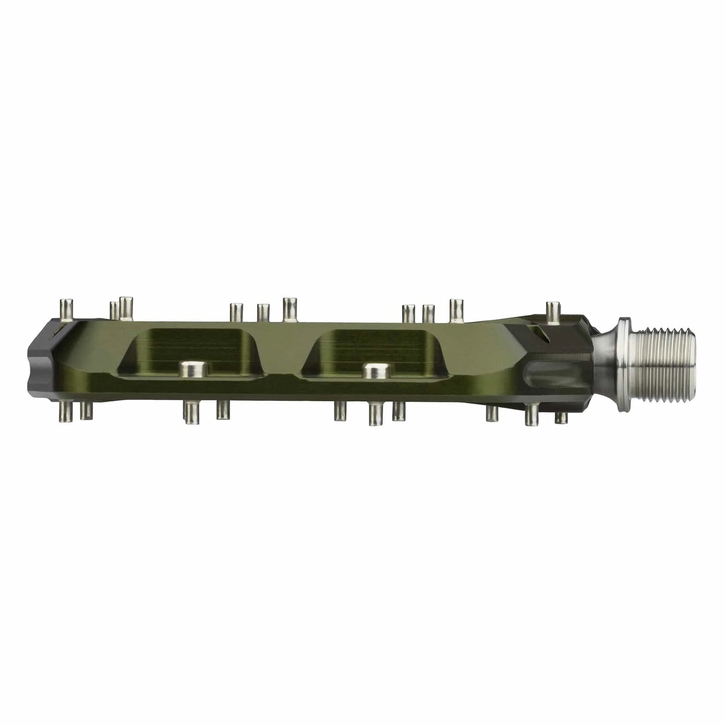 WOLF TOOTH WAVEFORM Large Olive Flat Pedals