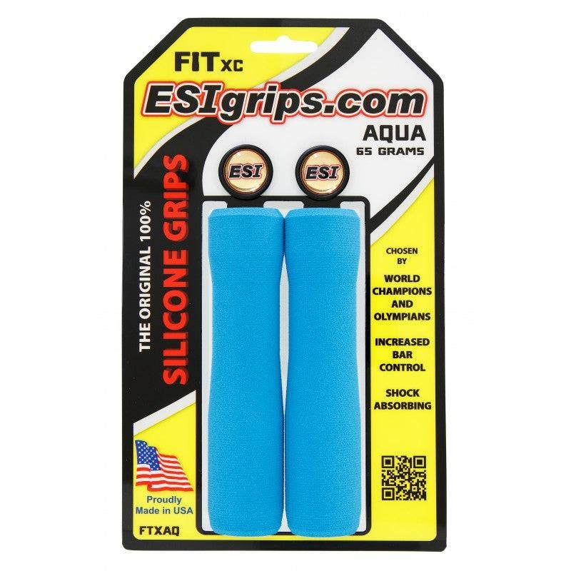 Grips ESI FIT XC EXTRA CHUNKY/CHUNKY COMBO 130 mm Blue