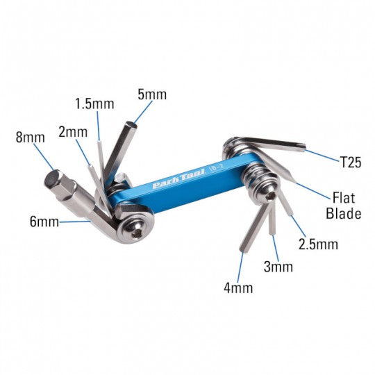 Multi-tool PARK TOOL IB-2 (8 tools)