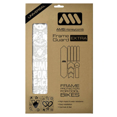 Frame Protector ALL MOUNTAIN STYLE EXTRA Pump for Peace White