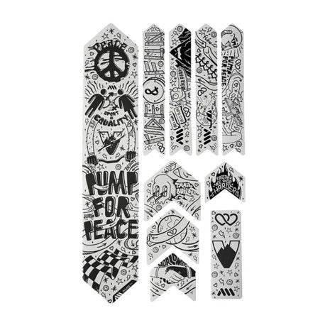 ALL MOUNTAIN STYLE EXTRA Pump for Peace Frame Protector Black