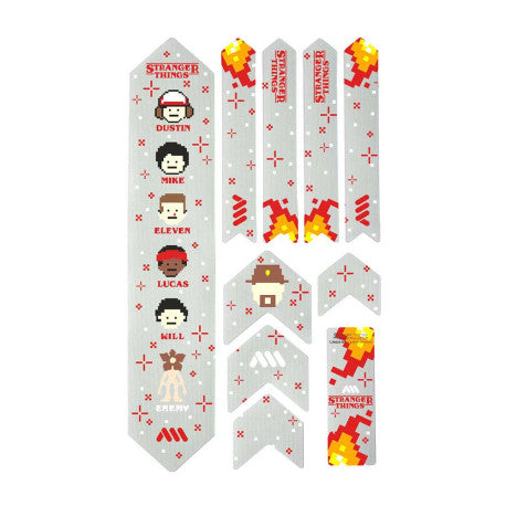 Frame Protector ALL MOUNTAIN STYLE EXTRA Stranger Things 8bit Transparent