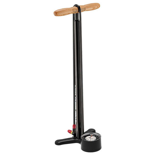 LEZYNE STEEL DRIVE FLOOR Foot Pump Black