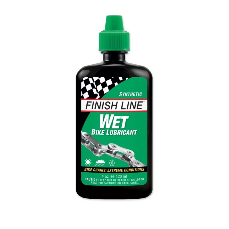 FINISH LINE WET LUBE Chain Lubricant - Extreme Conditions (120ml)