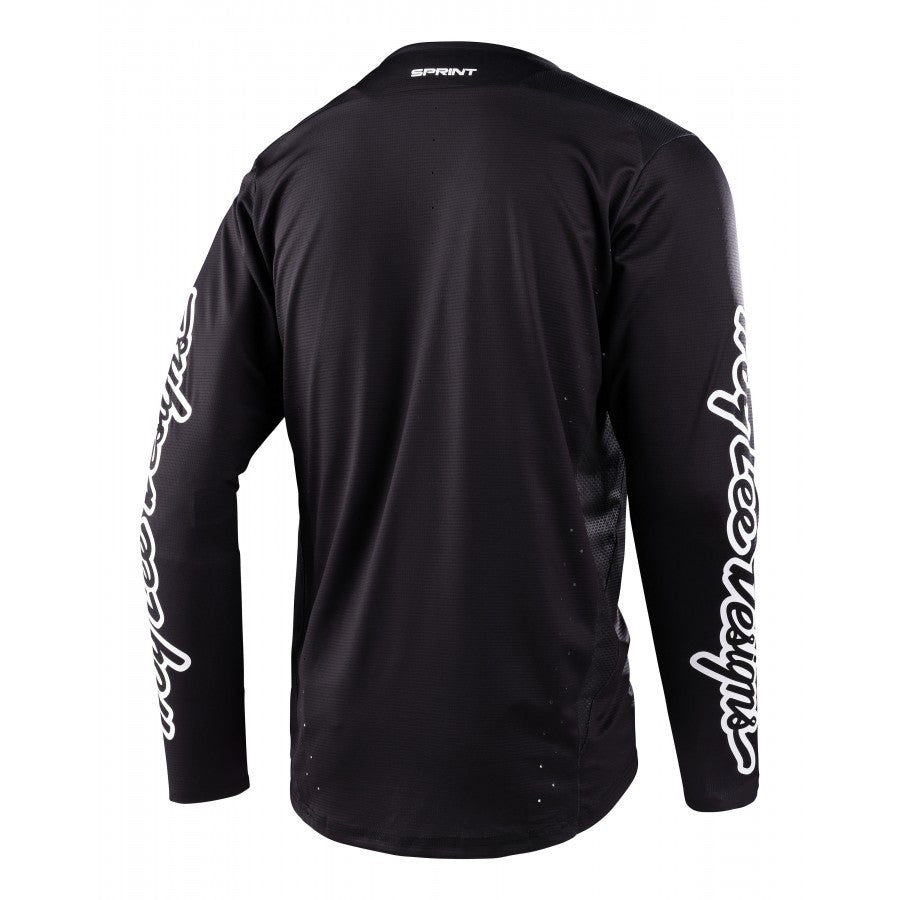 TROY LEE DESIGNS SPRINT ICON Long Sleeve Jersey Black