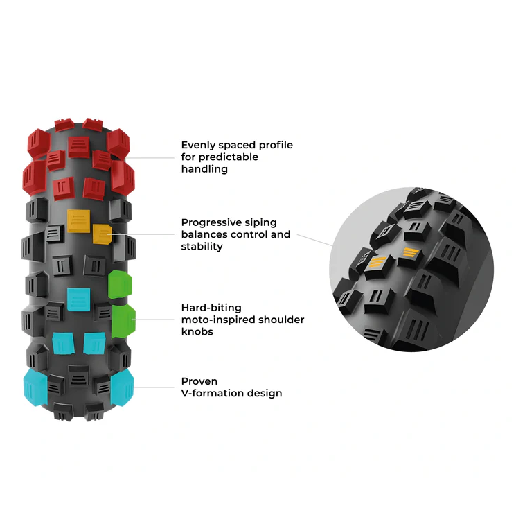 VITTORIA Martello 27.5x2.6 Trail Graphene 2.0 Tubeless Ready Soft Black tire