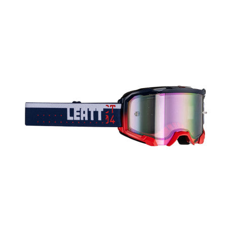 LEATT VELOCITY 4.5 Blue Goggle Violet Screen