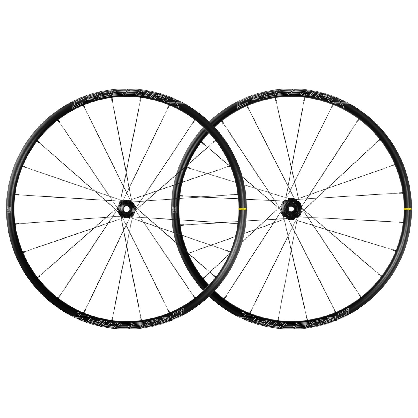 Pair of MAVIC CROSSMAX 29'' wheels 15x110mm/12x148mm Boost