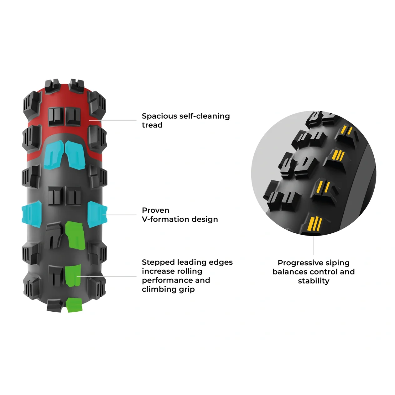 VITTORIA Mazza 27.5x2.6 Trail Graphene 2.0 Tubeless Ready Soft Black tire