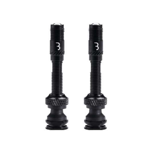 Set of 2 BBB CORE CAP Valves with Black End Caps