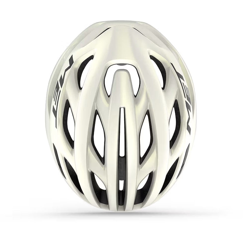 MET ESTRO MIPS Road Helmet White/Yellow 2025