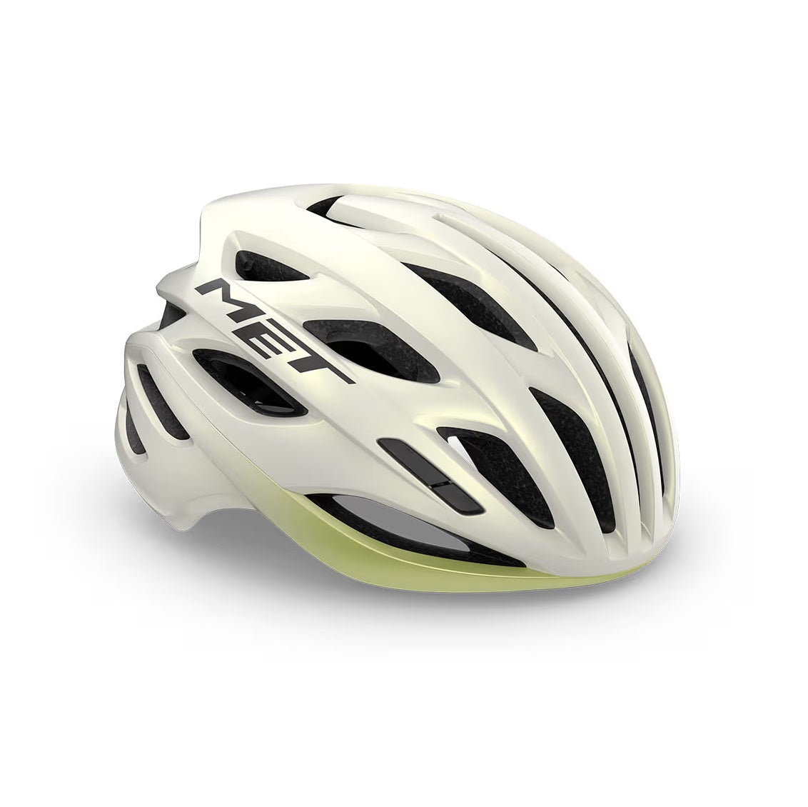 MET ESTRO MIPS Road Helmet White/Yellow 2025