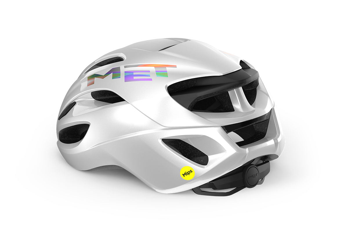 Road Helmet MET RIVALE MIPS White Glossy