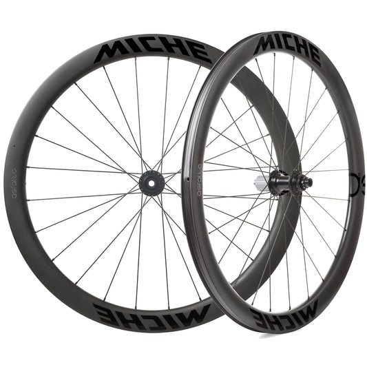 Pair of MICHE ASFALTO 45 Tubeless Ready Wheels (Center Lock)