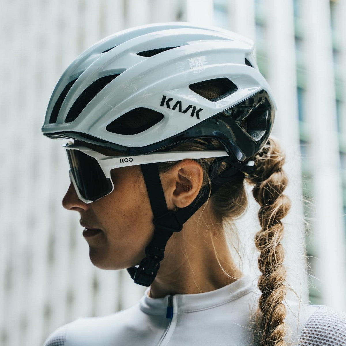 Headset Road KASK MOJITO CUBED BICOLOR White/Black