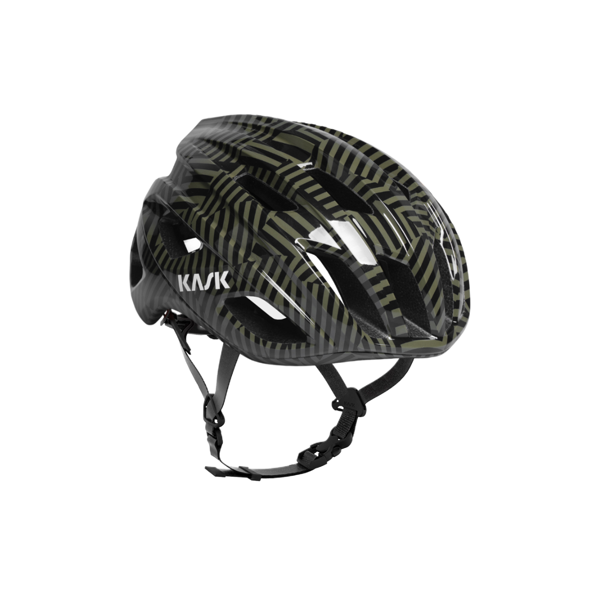 KASK MOJITO CUBED CAMO Road Helmet Black/Green