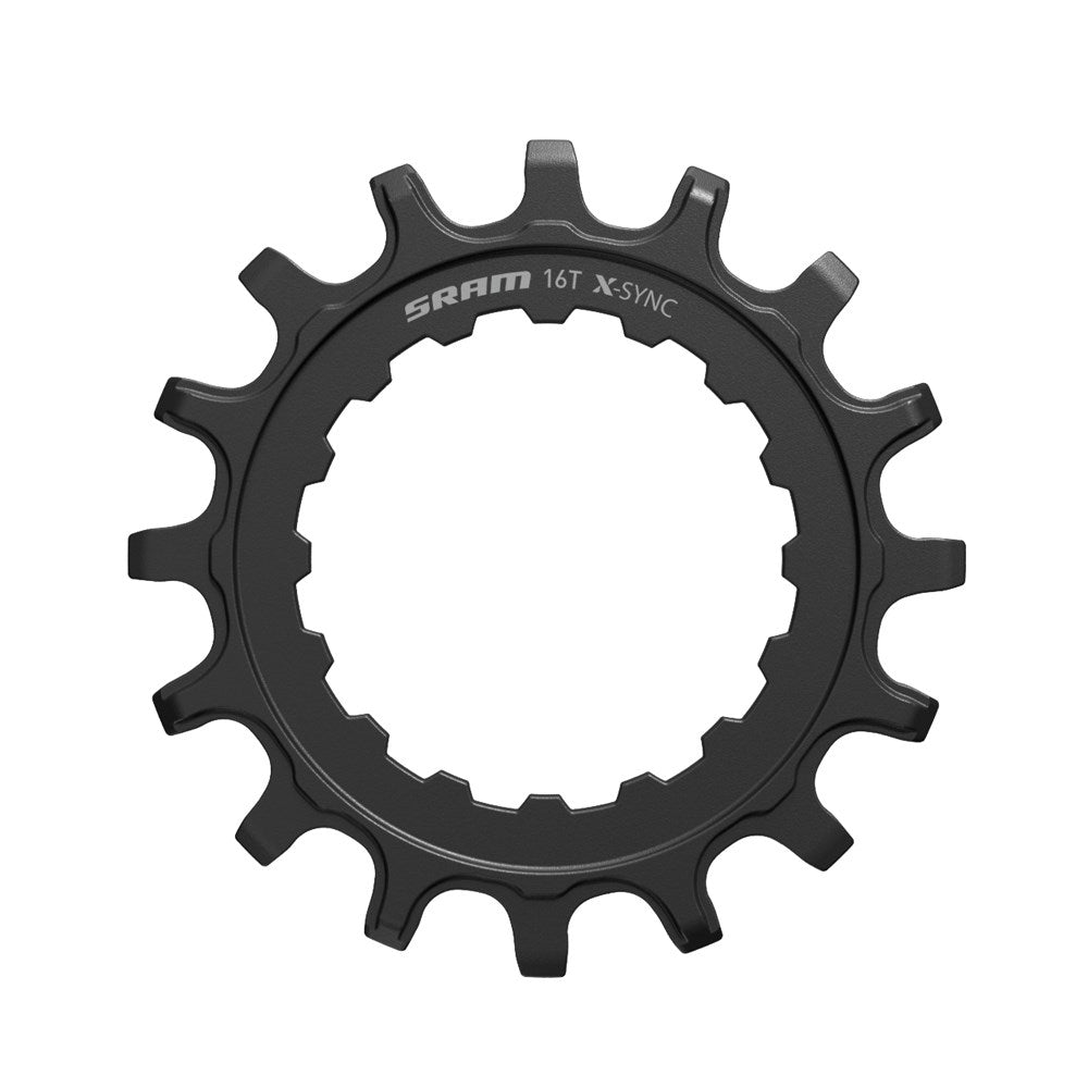 Mono chainring for SRAM EX1 X-SYNC electric mountain bikes Black