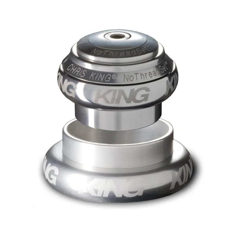 External Headset CHRIS KING NOTHREADSET 1"1/8-1.5" EC34/EC44 Silver