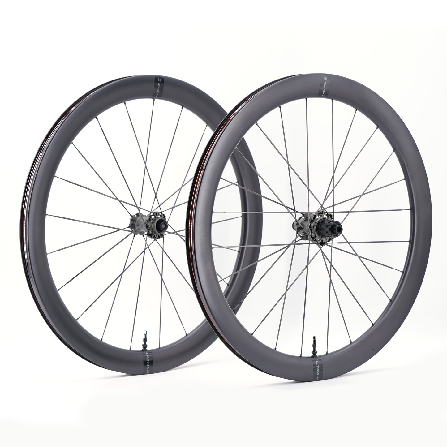 Pairs of SCOM ULTRA 50 Tubeless Ready Wheels (Center Lock)
