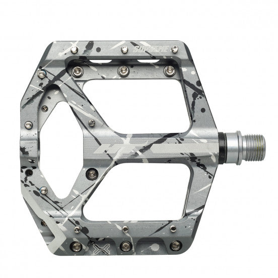 HT COMPONENTS ANS10 Camo Grey flat pedals