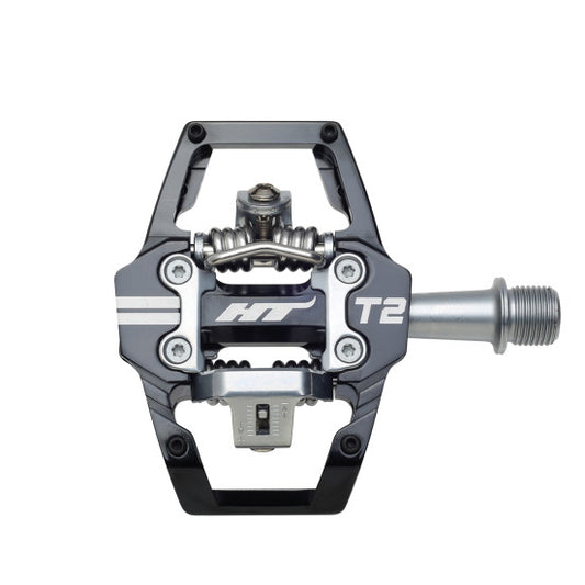 HT COMPONENTS T2 pedals Black