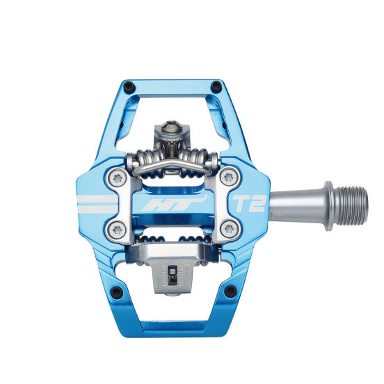 HT COMPONENTS ENDURO T2 pedals Blue