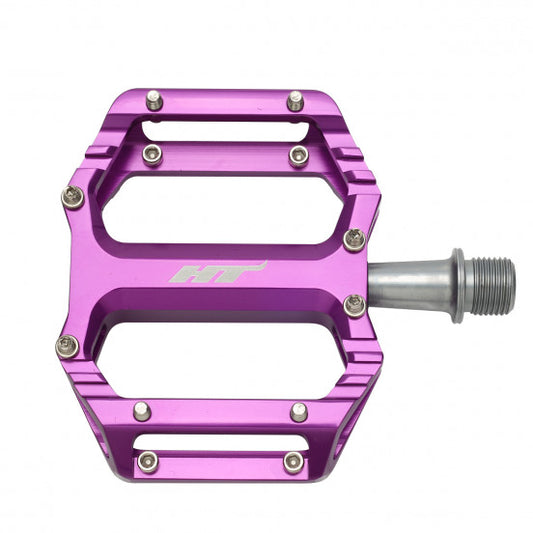 HT COMPONENTS AR09SX Violet flat pedals