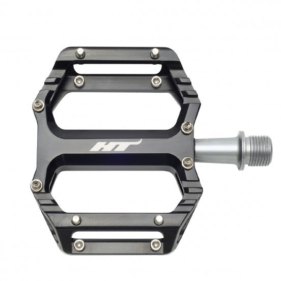 HT COMPONENTS AR09SX Flat Pedals Black