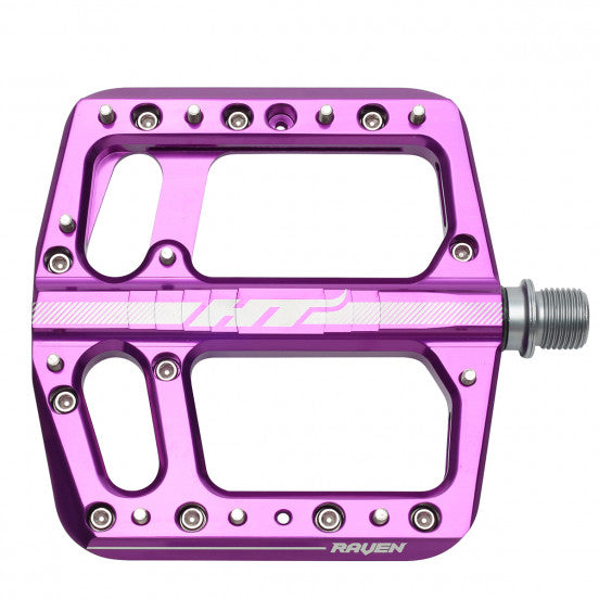 Flat pedals HT COMPONENTS ANS 12 Violet