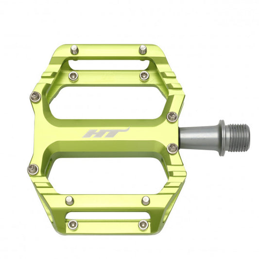 HT COMPONENTS AR09SX Flat Pedals Green